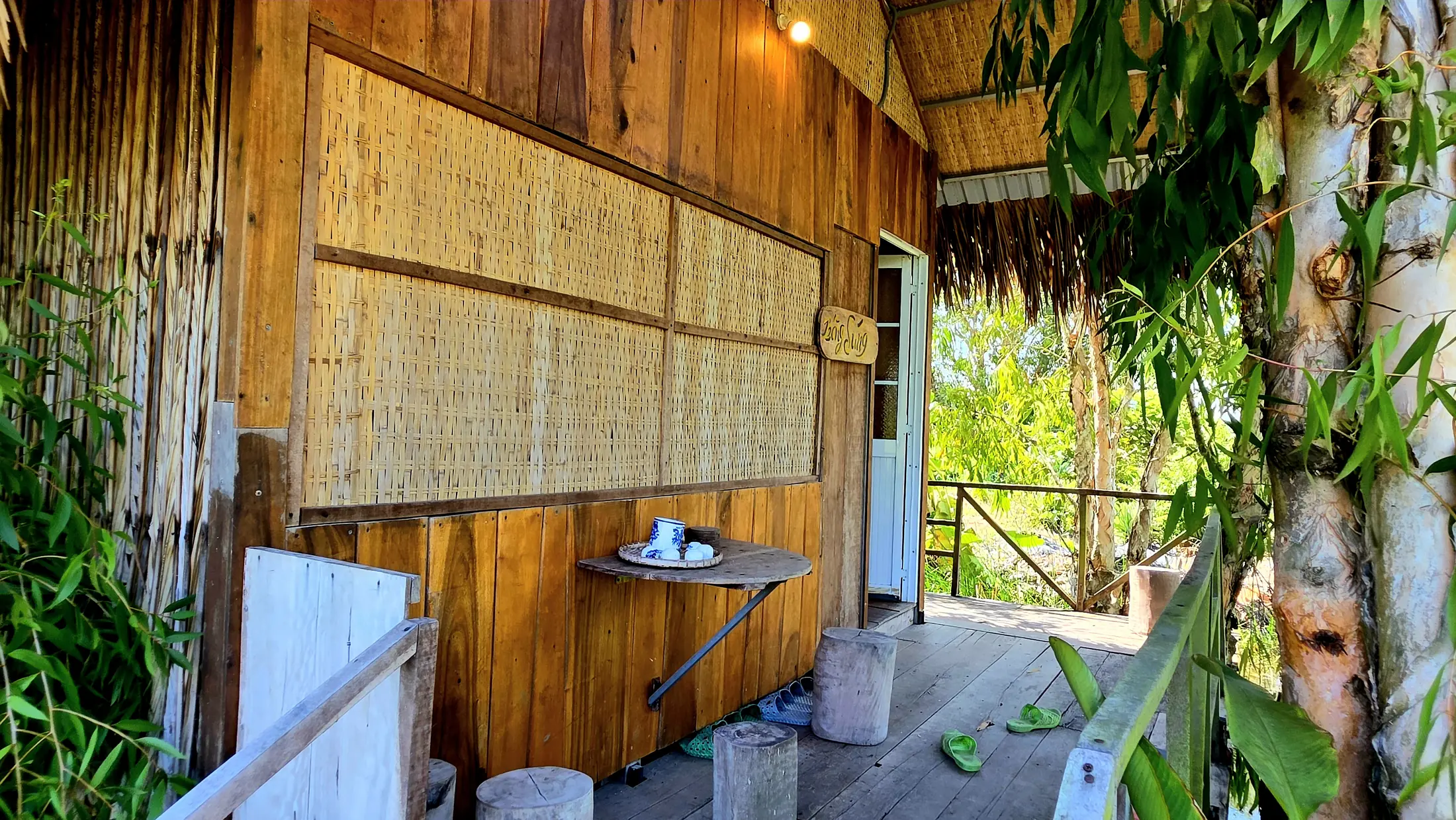 Family Bungalow veranda and entrance access
